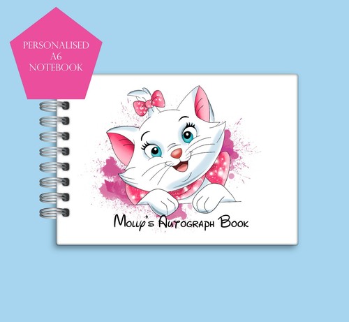 Personalised marie disney - a6,