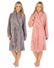Slenderella Fleece Robe Ladies