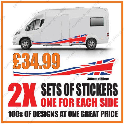 Motorhome graphics caravan - motorhome,