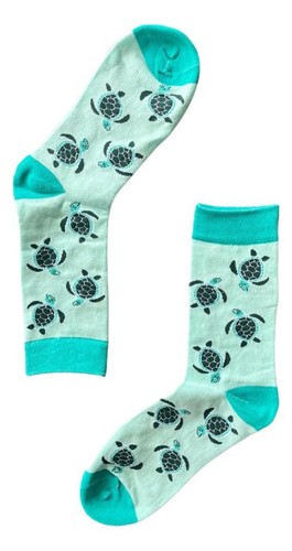 Turtle socks sole - turtle,
