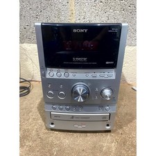 Sony HCD-SPZ50 CMT-SPZ50 Mini Hi-Fi Stereo Receiver 3 CD Changer Tape Deck MP3