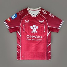 Llanelli Scarlets 2023/2024 Home Castore Player Rugby Shirt Jersey Mens Medium