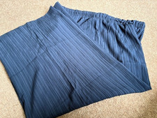 vanessa zani textured navy wide leg occasion trousers s XL 22