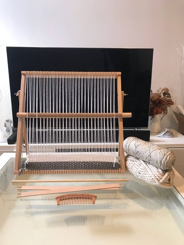 Wooden weaving loom - wooden,