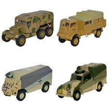 Oxford Diecast Job Lot Of 4 Military  1/76 scale models mint boxed