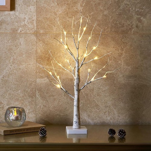 Eambrite white christmas tree - white,