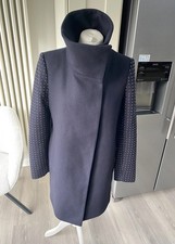 ZARA NAVY BLUE 75% WOOL