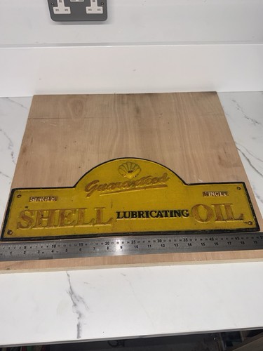 Vintage shell lubricating - vintage, oil