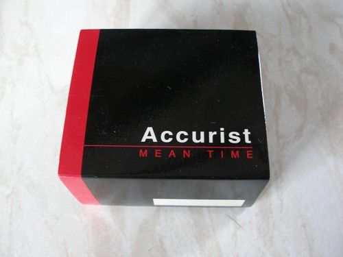 Mens accurist watch box - mens,