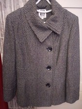 Ladies The Collection Debenhams Coat Size 10 Petite Bust 38" Length 27"