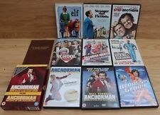 Will Ferrell Films. Will Ferrell Bundle DVDs.  Anchorman. Elf. Blades of Glory,