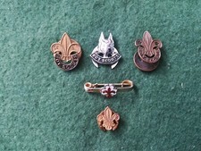 Collection Of 5 Old Boy Scouts