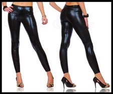 Sexy shiny wet look - look, black