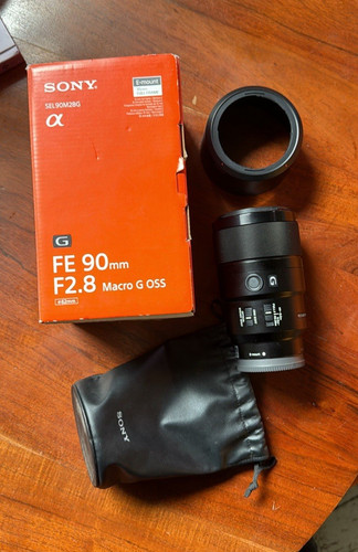 Sony 90mm macro - fe, g