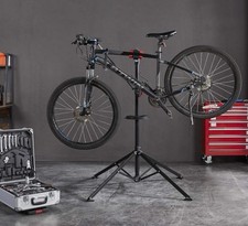 Yaheetech Adjustable Bike Repair Abd Maintenance Stand 108.5-188.5 cm, Black