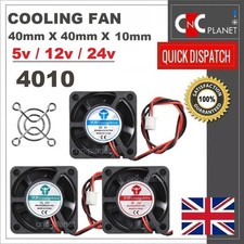 4010 FAN 4cm 40mm X 40mm X 10mm MINI SQUARE BRUSHLESS COOLING FAN 5V 12V 24V DC