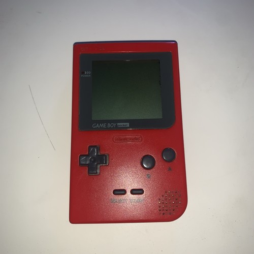 Red nintendo gameboy pocket - red,