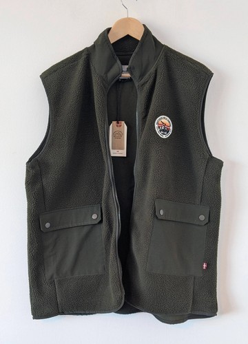 Marcus olive awoody vest - sm,