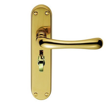 Bathroom Door Handle Brass Euro line Ibra Thumb Turn Carlisle Brass RRP£40