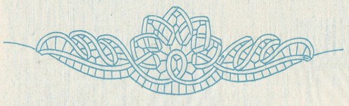 Vintage embroidery transfer - vintage,