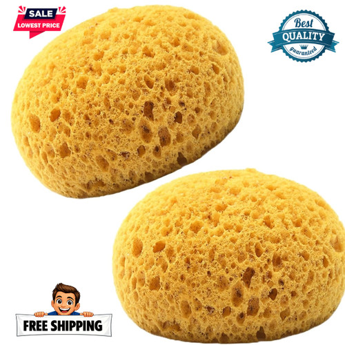 2pcs bath sponge natural - sponge,,