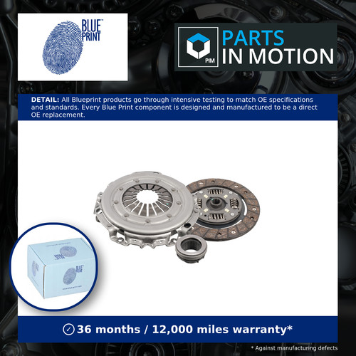 Clutch kit 3pc - clutch,