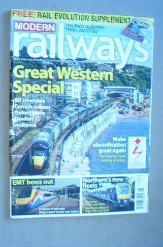 Modern railways magazine - modern,