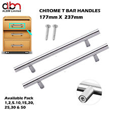 T Bar Chrome Kitchen Cupboard
