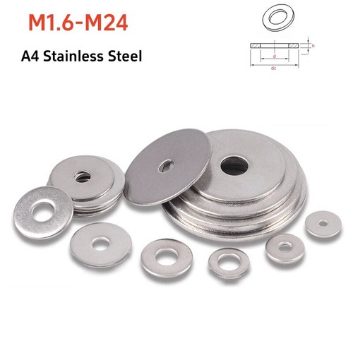Flat washers stainless - flat,