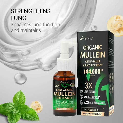 Mullein leaf extract spray for - spray,