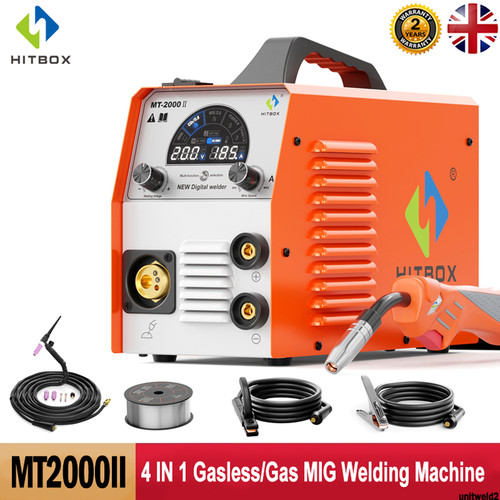 200amp 4in1 gas - gas/gasless, mig