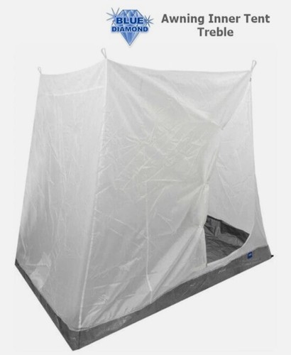 Blue diamond treble awning - diamond,