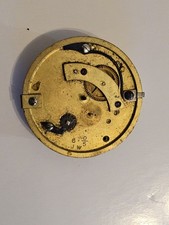 English Fusee Pocket Watch