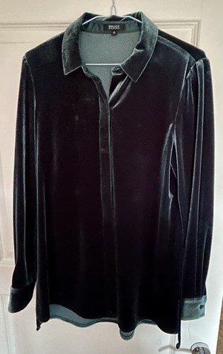 Rich teal green velvet - rich, tunic