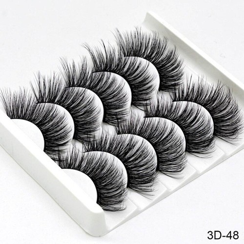 5pair mink false eyelashes - 5pair,