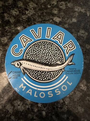 Malossol caviar tin - malossol,