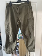 Bench Olive Green Cargo Pants Size XXL 18 New Without Tags