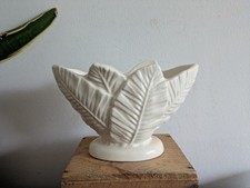 Vintage SylvaC White Palm Leaf