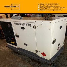 Bruno 21 kVA Generator | Kohler KD11903M | Linz PR018S | 2016 | 200 Hrs | Acoust