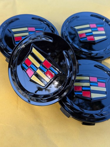 Cadillac 83mm black wheel - 4x,