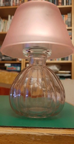 Pink candle lamp - pink,