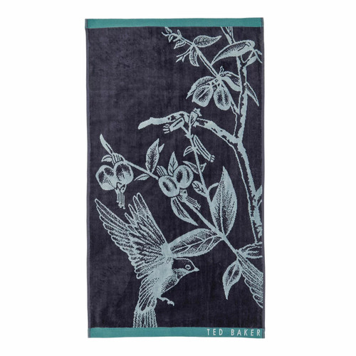 Ted baker navy botanical birds - baker,