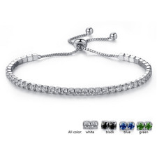 Adjustable silver tennis - silver,