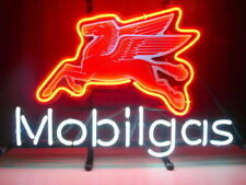 Mobil Gas Mobilgas Neon Sign