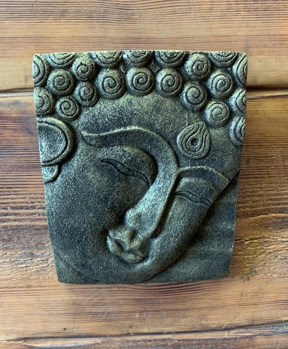 Stone garden gold - gold, buddha