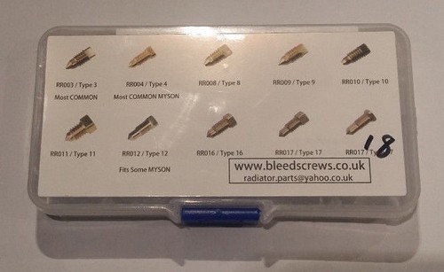 Radiator bleed screw air - bleed, /