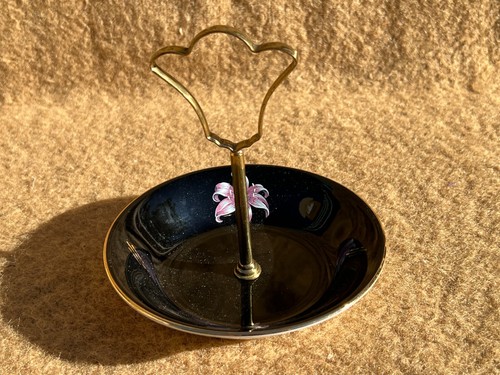 Vintage palissy orchid serving - vintage,