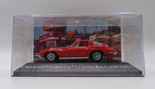 DEAGOSTINI CHEVROLET CORVETTE C2 STING RAY COUPE (1963) MINT BOXED SEALED 1:43