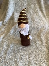 Hand Knitted Tube of sweets cover (Pastilles).