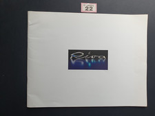 RIVA SUPER YACHT  BROCHURE